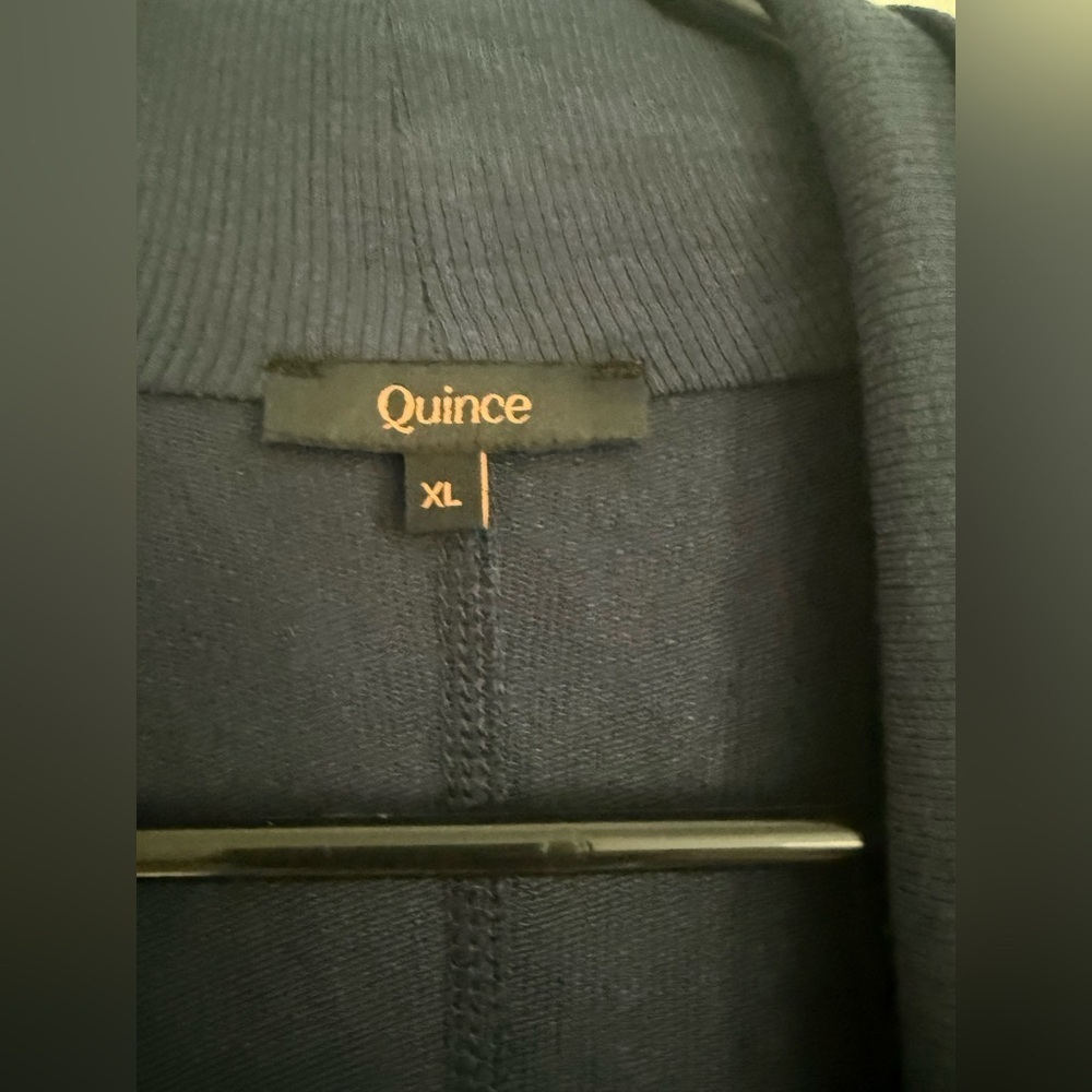 Quince French Terry Modal Cardigan Size XL - Picture 3 of 5